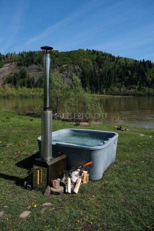 Водогрейная печь для фурако Уса морской алюминий — изображение 9