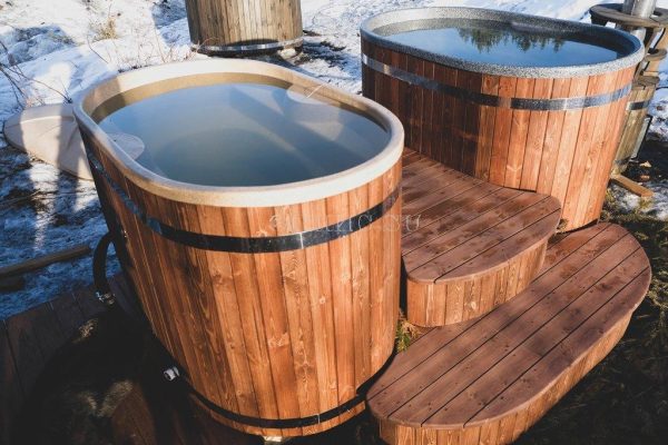 Подиум тандем для двух купелей — изображение 3