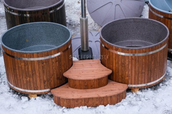 Подиум тандем для двух купелей — изображение 4